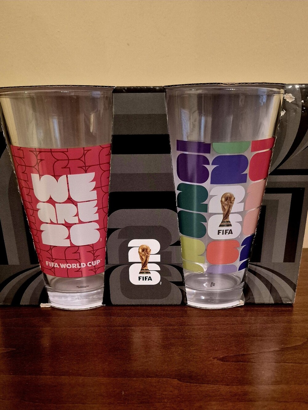 FIFA World Cup 2026 Set of 2 Glasses